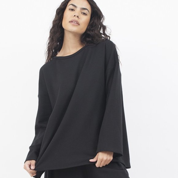 Corinne Gio Side Slit Top - Picture 1 of 8